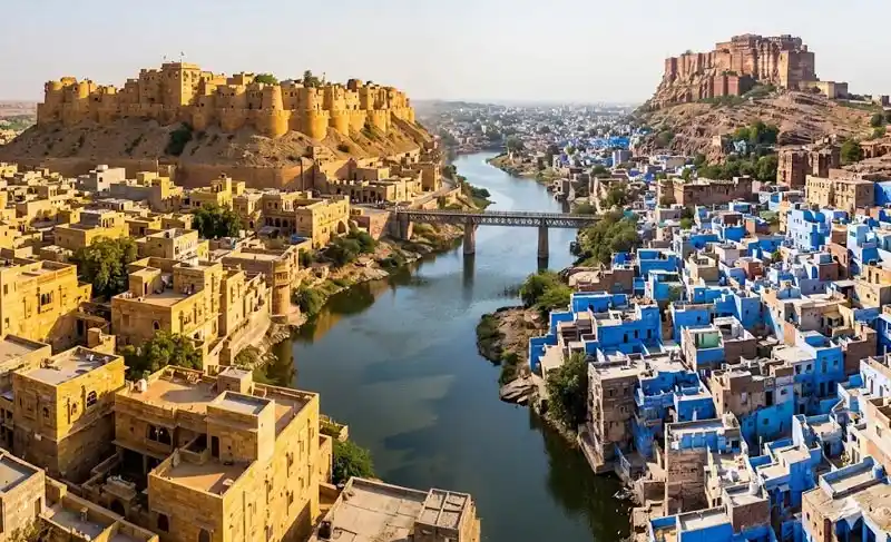 Jaisalmer Jodhpur desert blue city package